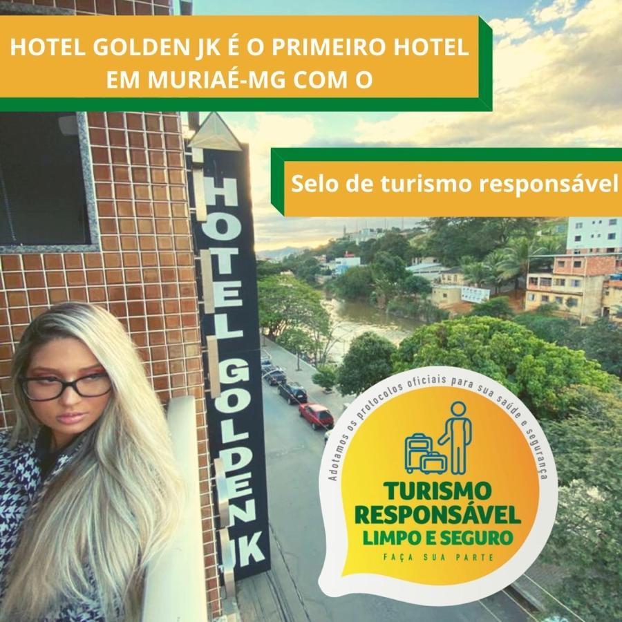 Hotel Golden Jk Muriaé Exteriör bild